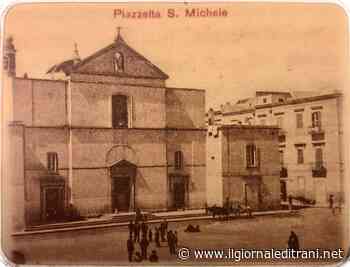 "C'è posta per Trani", piazza san Michele nella cartolina del 1905 - Radio Bombo