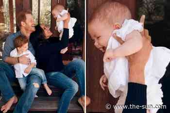 Meghan Markle and Prince Harry beam ‘Lili made us a family’ as they reveal first pic of daughter six mon... - The US Sun