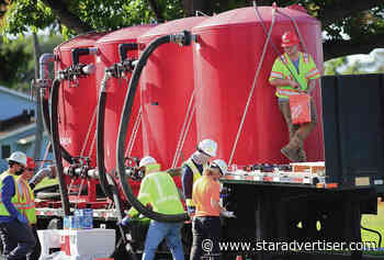 Navy completes flushing system at Pearl City Peninsula