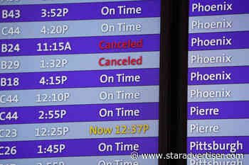 Hawaii enjoying relatively few canceled flights