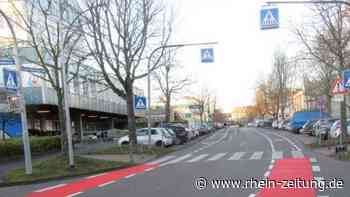 Geänderte Verkehrsführung: Mehr Sicherheit und Sichtbarkeit für Radfahrer - Rhein-Zeitung