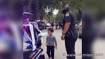 Miami Police Help Bring Joy to Child Assaulted at Local Pharmacy
