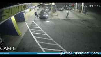 Caught on Camera: Gunman Shoots Man in Car at Miramar Gas Station