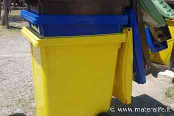 Raccolta differenziata, stop a Natale e Capodanno - MateraLife