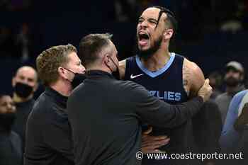 Canadian swingman Dillon Brooks of Memphis Grizzlies fined US$25000 by the NBA - Coast Reporter