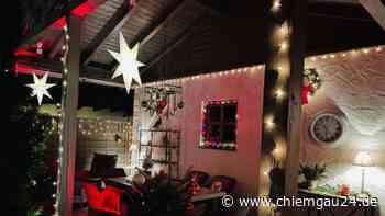 Die Weihnachtsbeleuchtung von Christopher Kugler aus Bad Aibling im Detail - chiemgau24.de