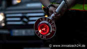 In Schlangenlinien über die A94 an Heiligabend