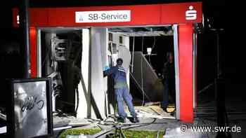 Explosion: Unbekannte sprengen Geldautomat in Heidelberg Rohrbach - SWR