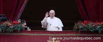 Pour Noël, le pape appelle au «dialogue» et déplore les «tragédies oubliées»