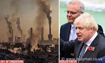 Energy minister Angus Taylor says the climate change focus should be on China not Australia - Daily Mail