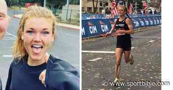 Marathon Runner Sets New Personal Best Time After Pooing Down Her Leg During Race - SPORTbible