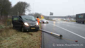 Code oranje vanwege ijzel beëindigd, ongelukken bij knooppunt Eemnes - RTV Utrecht
