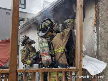 Firefighters called to two blazes Friday afternoon - Ottawa Citizen