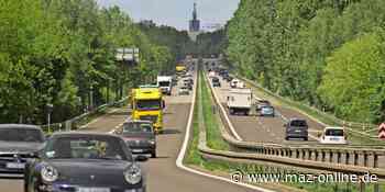 Potsdam: Zufahrt von Nuthestraße zur A115 gesperrt - Umleitung über Kleinmachnow - Märkische Allgemeine Zeitung