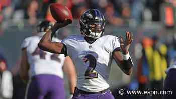 Ravens QB Huntley on COVID-19 list, out Sunday