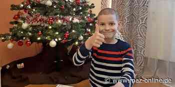 MAZ-Sterntaler: Collin Decker aus Bad Belzig freut sich über seine Geschenke - Märkische Allgemeine Zeitung