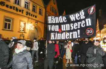 „Spaziergang“ auch in Ebern - Proteste gegen Corona-Politik - Neue Presse Coburg