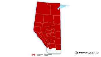 Extreme cold warnings issued across Alberta