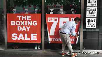 Shoppers rush in for Boxing Day bargains with record sales figures expected