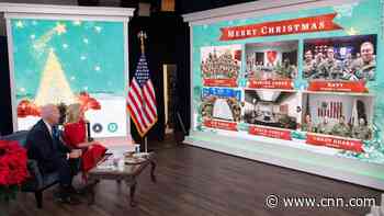 Biden thanks service members in Christmas remarks
