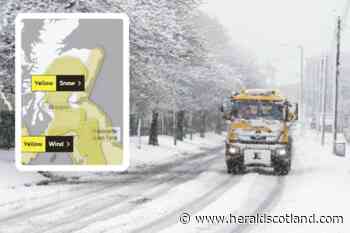 Storm Barra: Yellow weather warning for 'heavy snow' and wind in Scotland | HeraldScotland - HeraldScotland