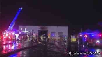 Christmas morning fire destroys West Seneca Highway Dept. building including multiple snow plows
