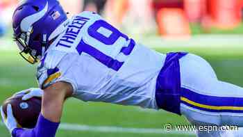 Source: Vikings' Thielen (ankle) expected to play