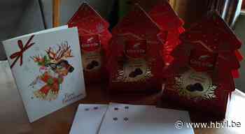 Femma Neerpelt Boseind bezorgt leden kerstpakje - Het Belang van Limburg