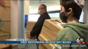 Grateful Goodies: Omaha's Jewish community spreads joy to first-responders, medical staff - WOWT