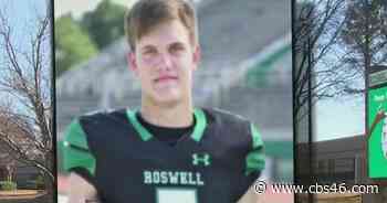 Roswell High football star Robbie Roper dies after complications from medical procedure - CBS46 News Atlanta