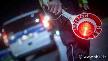 Polizeikontrollen: Gleich 19 Fahrer in Plön und Kiel unter Alkohol- und Drogeneinfluss | shz.de - shz.de