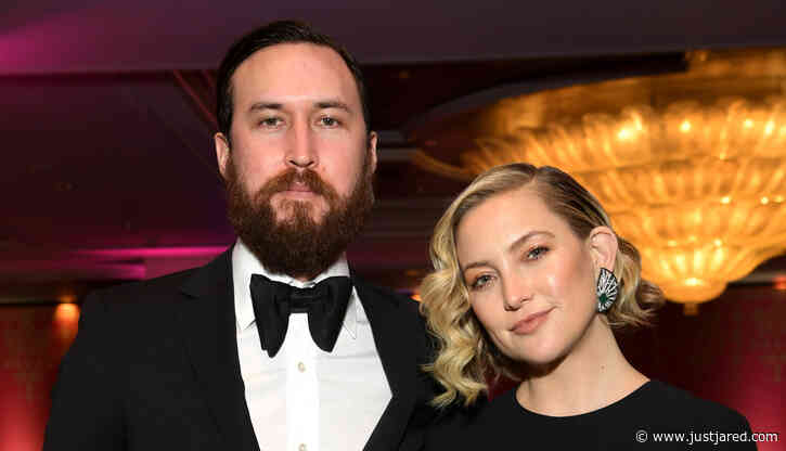 Kate Hudson Wears Matching Onesies with Fiance Danny Fujikawa in Sweet Christmas Photo!