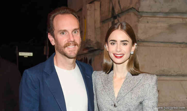 Lily Collins & Husband Charlie McDowell Share Photo from Their First Christmas as a Married Couple!