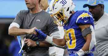 Chargers' Austin Ekeler announces he will not play Sunday - Los Angeles Times