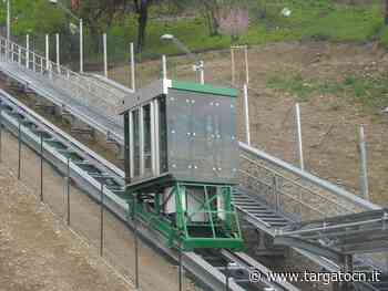 A Cuneo chiude l'ascensore inclinato per il collaudo annuale - TargatoCn.it