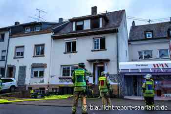 Mann (43) nach Wohnungsbrand in Dillingen-Pachten schwerverletzt - Blaulichtreport-Saarland