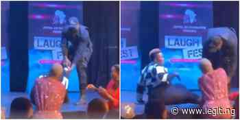 Real Warri Pikin and Nancy Isime Recreate Epic Moment 2 Fans Grabbed Wizkid's Leg at Concert - Legit.ng