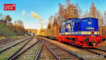 Holztransporte mit der Bahn zum Zellstoffwerk Rosenthal - Ostthüringer Zeitung