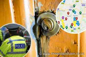 52 burglaries recorded over festive period since 2016 in Hertsmere - here's where
