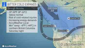 Kamloops wakes to cold Christmas Day - CFJC Today Kamloops