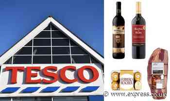 Tesco launches Boxing Day sale with 50 percent off food and wine deals - Express