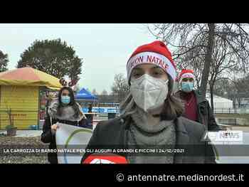 SILEA | LA CARROZZA DI BABBO NATALE PER GLI AUGURI A GRANDI E PICCINI - ANTENNA TRE