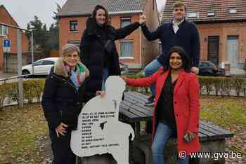Zitbanken met boodschappen moeten veerkracht versterken (Kasterlee) - Gazet van Antwerpen