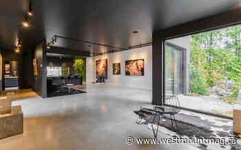 The residence and gallery of the artist Rio in Saint-Sulpice - westmountmag.ca