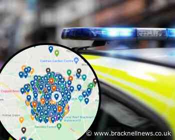 Mapped: Every crime in Bracknell Forest - Bracknell News