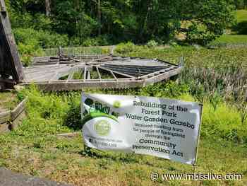 Springfield launches new gazebo project at Forest Park a decade after storm destruction - MassLive.com