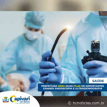 Capivari de Baixo zera filas de exames de endoscopia e ultrassonografia - HC Notícias