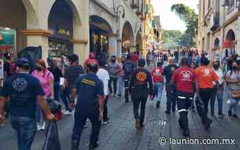 Realiza PC Cuernavaca operativo en el mercado ALM y en el centro histórico - Unión de Morelos