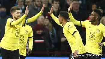 Aston Villa 1-3 Chelsea: Jorginho and Romelu Lukaku goals give Thomas Tuchel's side three points