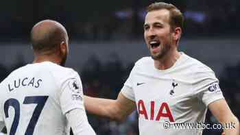 Kane scores as Tottenham boost top-four hopes with victory over Palace